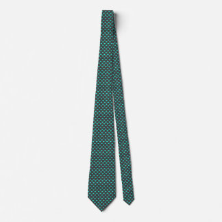Heart Polka dots i Knkunnig Mönster Stil Slips