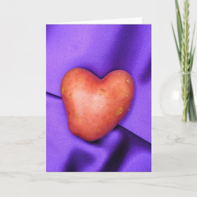 HEART POTATO-kort Helgkort (Framsida)