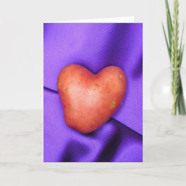 HEART POTATO-kort Helgkort