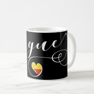 Heart Prag Mugg, Tjeckien Kaffemugg