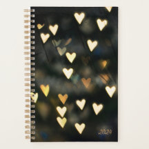 Heart Print Planner 2024 och Calendar