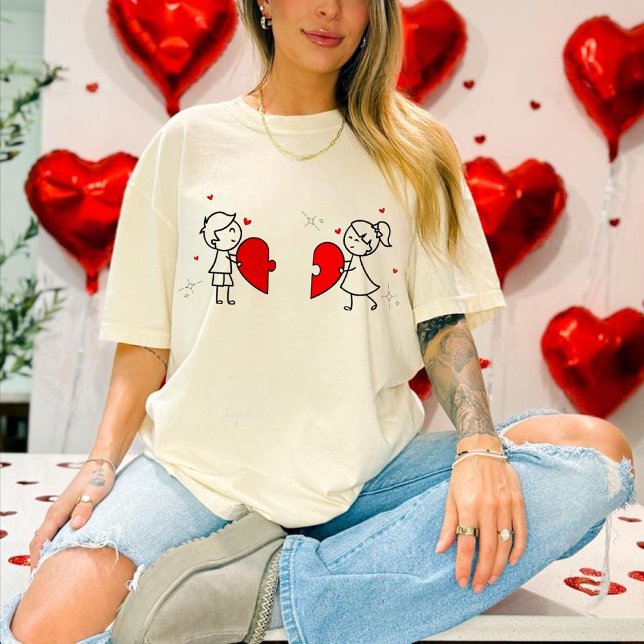 Heart puzzle T-shirt (Skapare uppladdad)