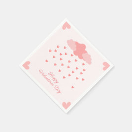 Heart Rain Delight par Valentines day Pappersservett