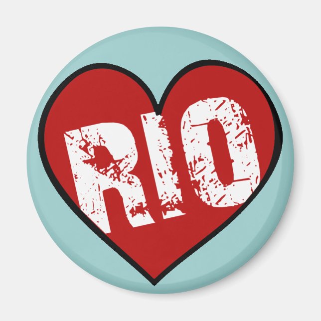 HEART RIO MAGNET (Framsidan)