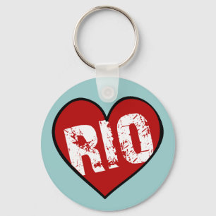 HEART RIO NYCKELRING
