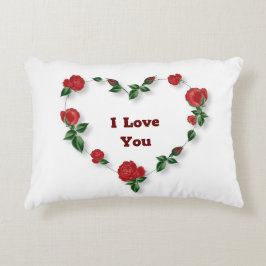 Heart Ro Valentine accent Pillow Prydnadskudde