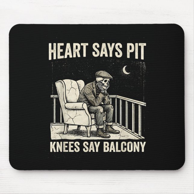 Heart Says T Knees Say Balcony Funny Old Men Music Musmatta (Framsidan)