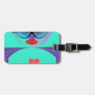 Heart Selfie Bagagebricka