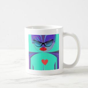 Heart Selfie Kaffemugg