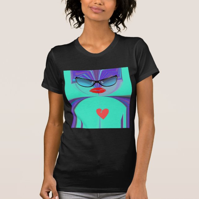 Heart Selfie T-shirt (Framsida)