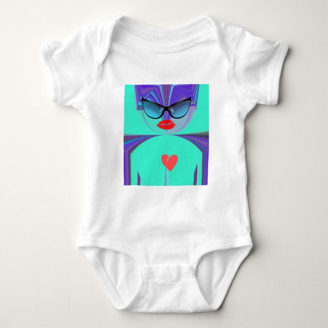Heart Selfie Tee (Framsida)