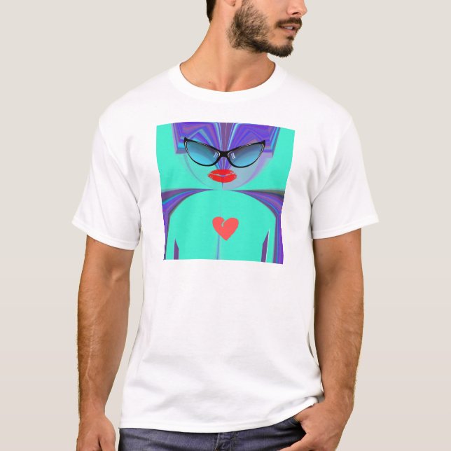 Heart Selfie Tee (Framsida)