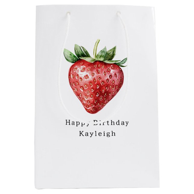 Heart Shaped Strawberry Birthday (Framsidan)