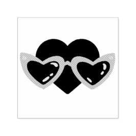 Heart Självfärgande Stämpel