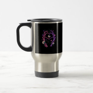 Heart Skeleton Händer - Halloween Pastel Goth Eyeb Resemugg