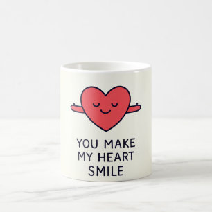 Heart Smile Magic Mugg
