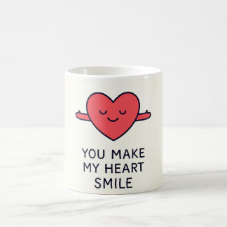 Heart Smile Magic Mugg
