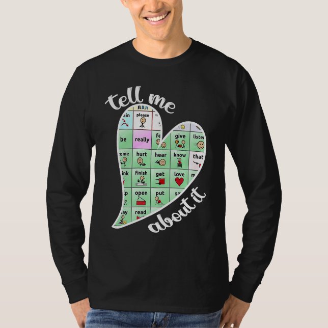 Heart Speech Language Pathologist Words Matter Spe T Shirt (Framsida)