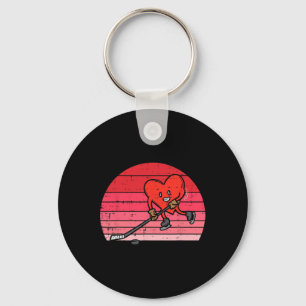 Heart Spelar ishockey Sport Manar Women Kids Vale Nyckelring
