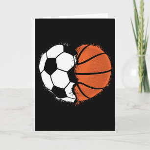 Heart Sports Fotboll Bysketbyll Byll Älskar Valent Kort