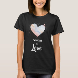 *~* Heart Springer Watercolor Springer Fitness Pas T Shirt