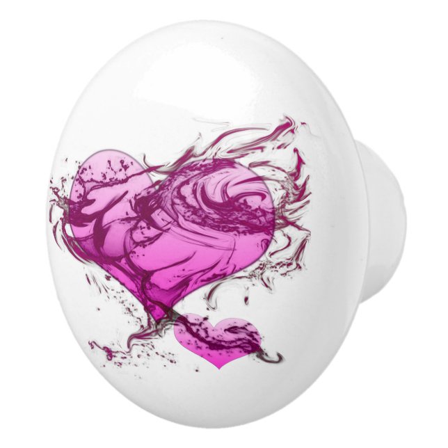 Heart Stänk Knopp (Höger)