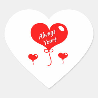 Heart Stickers | Personalized Craft Decals Hjärtformat Klistermärke