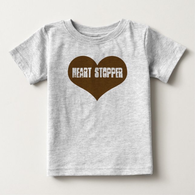 HEART STOPPER-T-Shirt Tee Shirt (Framsida)