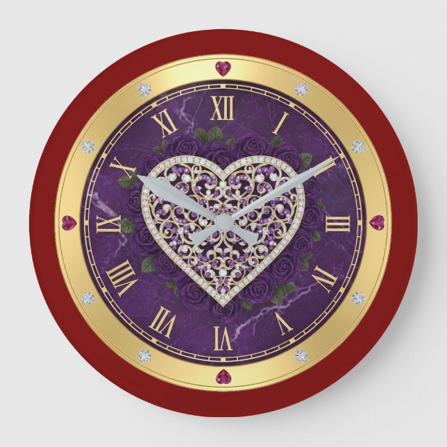 Heart  stor klocka (Framsida)