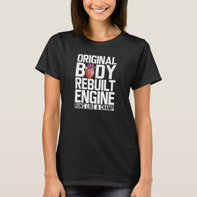 Heart Surgery - Original body rebuilt engine w T Shirt (Framsida)