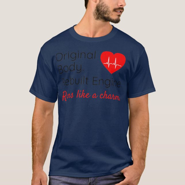 Heart Surgery Shirt Heart Surgery Gift Funny Get T (Framsida)