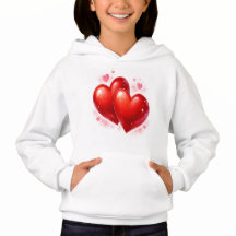 Heart T-Shirt for Kids, Girls` Fashion 