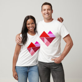 Heart Tangram T Shirt