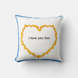 Heart Throw Cushion Kudde