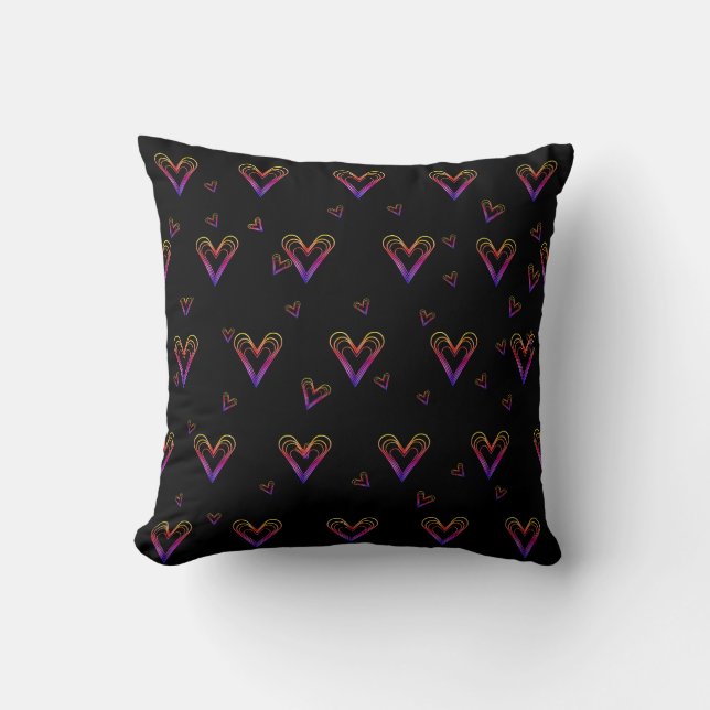 heart Throw Pillow Kudde (Framsida)