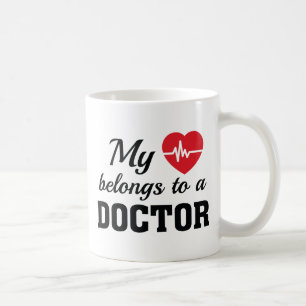 Heart Tillhör Doktor Kaffemugg