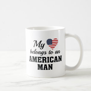Heart Tillhörs American Kaffemugg