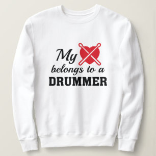 Heart Tillhörs Drummer T Shirt