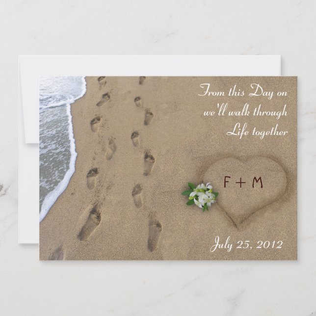 Heart & Tracks Annonsering / Spara datum Datumet (Framsida)