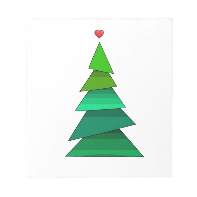 Heart Träd Anteckningsblock (Framsida)