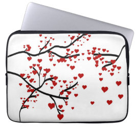 Heart Träd Laptop Fodral