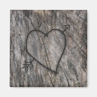 Heart Träd Magnet