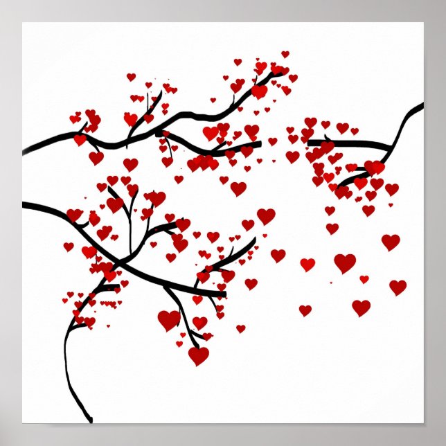Heart Träd Poster (Framsidan)