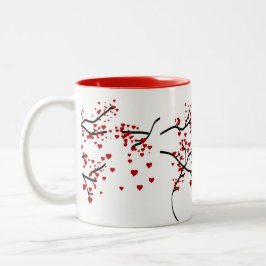 Heart Träd Två-Tonad Mugg
