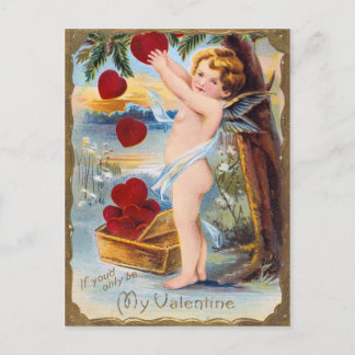 Heart Träd Valentines-vykort Helg Vykort