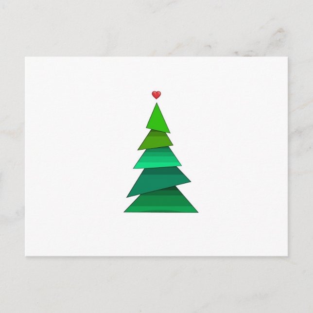 Heart Träd Vykort (Framsida)