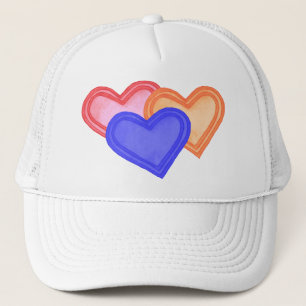 Heart Trio Hat Keps