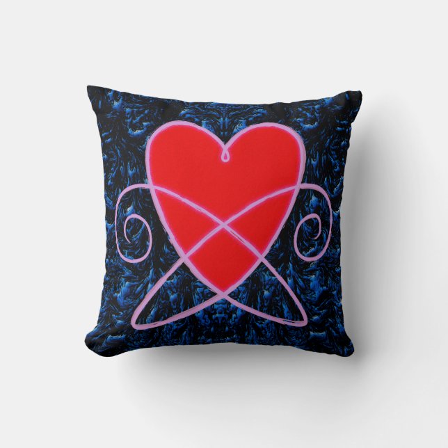 Heart Vortex Kudde (Framsida)