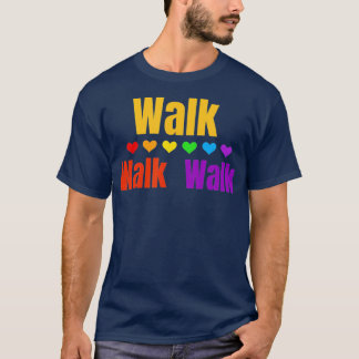 Heart Walk Indoor Walking Outdoor Walk på Home Pou T Shirt