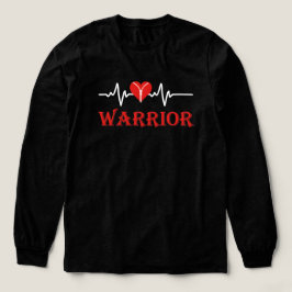 Heart Warrior Zipper Heart T Shirt